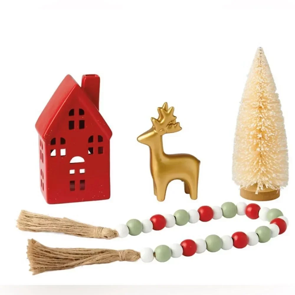Holiday Tray Objects - Holiday Haven